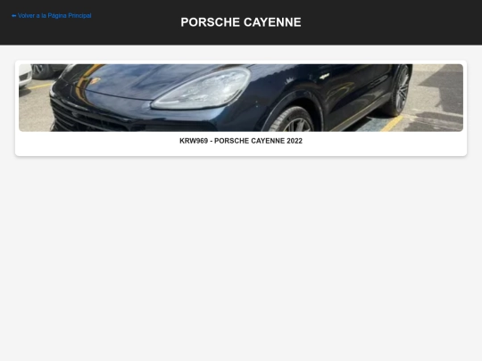 PORSCHECAYENNE screenshot