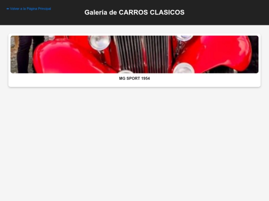 carrosclasicos screenshot