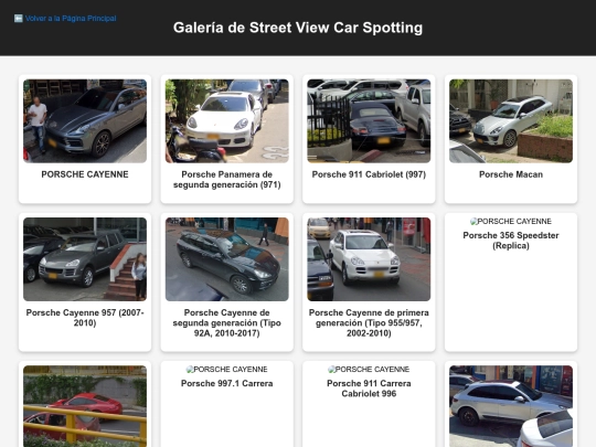 porschemaps screenshot
