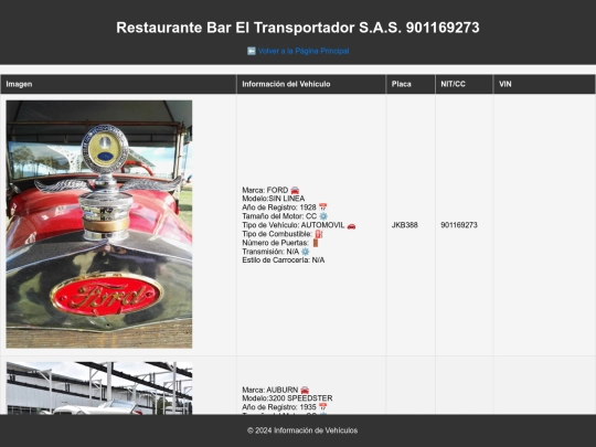 transportador screenshot