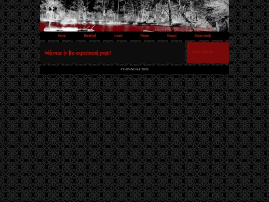 recipeblank screenshot