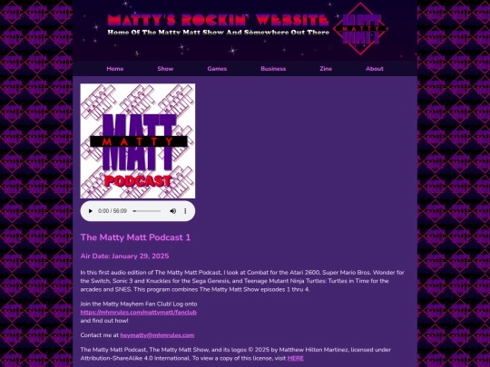 mattymatt/podcast/mamapod1 screenshot