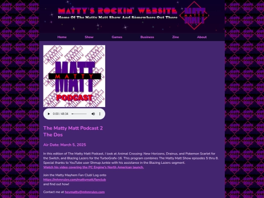 mattymatt/podcast/mamapod2 screenshot