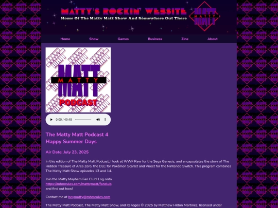 mattymatt/podcast/mamapod4 screenshot