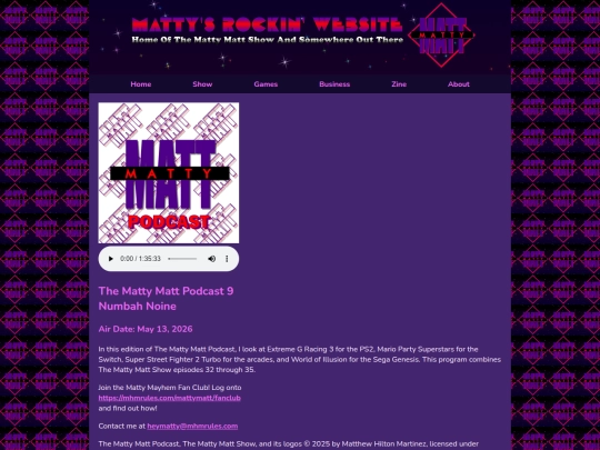 mattymatt/podcast/mamapod9 screenshot