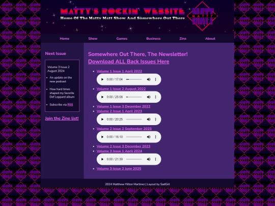somewhereoutthere screenshot
