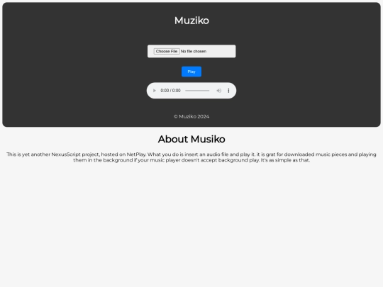 muziko screenshot