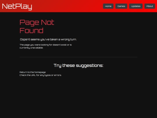 not_found screenshot