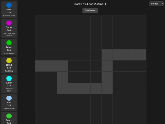 tower-defence screenshot