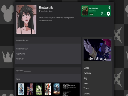 index screenshot