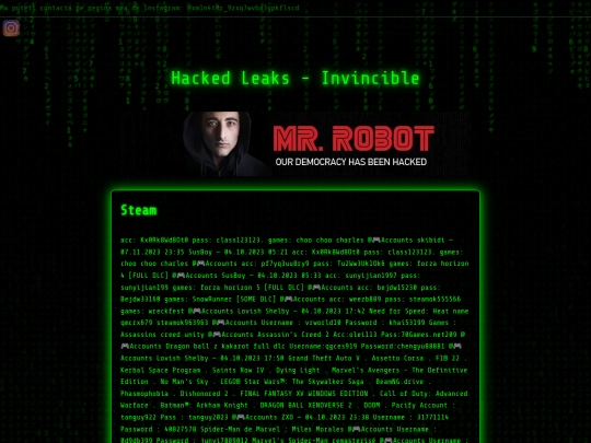 index screenshot
