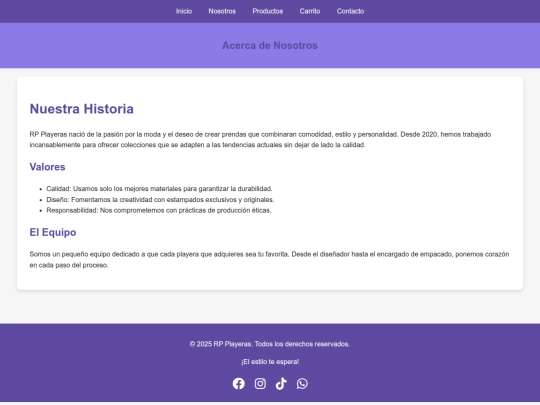Nosotros screenshot