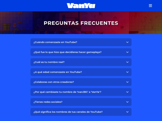 faq screenshot
