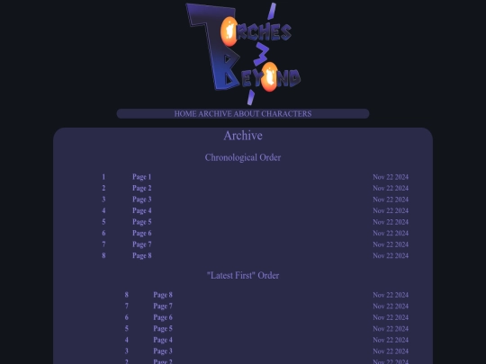 archive screenshot