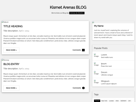 blog screenshot