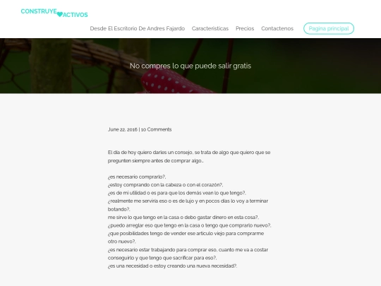 no-compres-lo-que-te-puede-salir-gratis screenshot