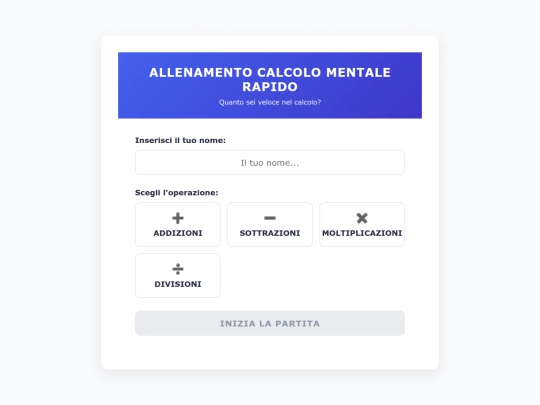 @CALCOLI MENTALI/CALCOLI MENTALI screenshot