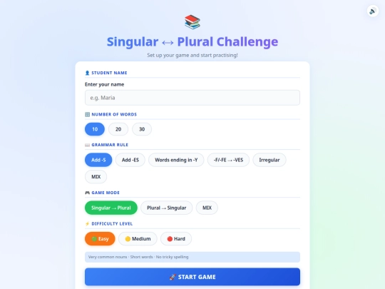 Z english/singular_plural_game screenshot