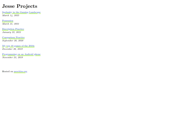 index screenshot