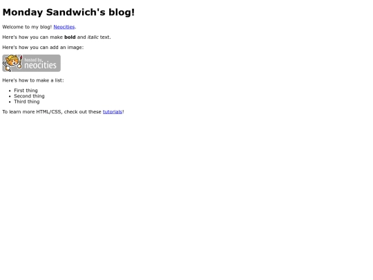index screenshot