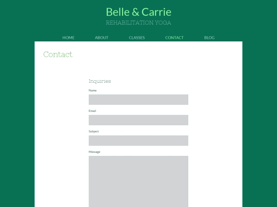 contact screenshot