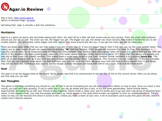 reviews/agario screenshot