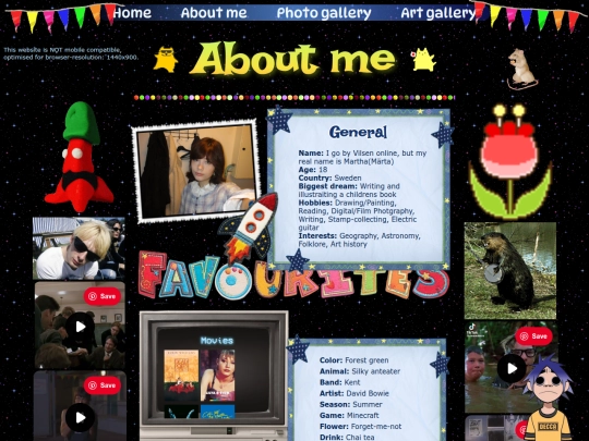 about-me screenshot