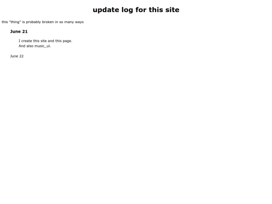 changelog screenshot