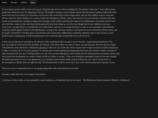 blog/balkanization screenshot