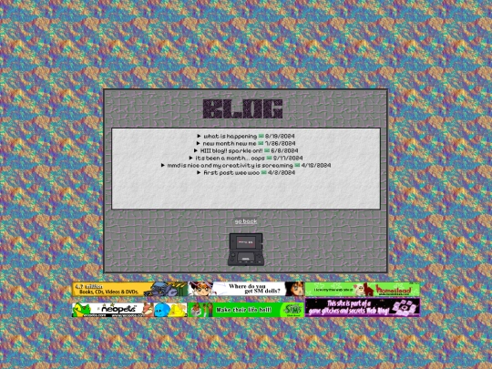blog screenshot