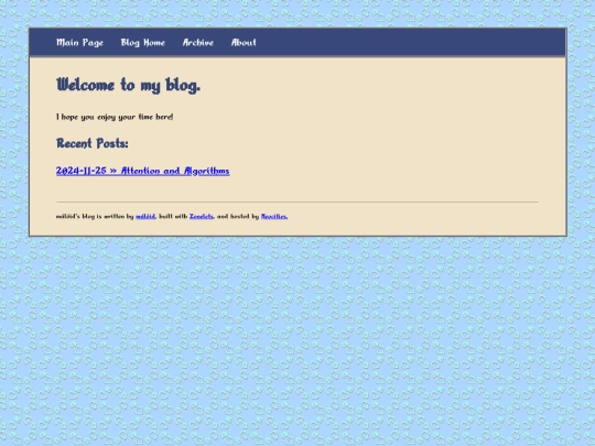 blog screenshot