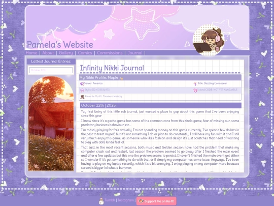 Nikkijournal screenshot