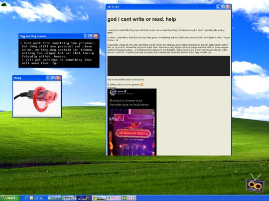 blog screenshot