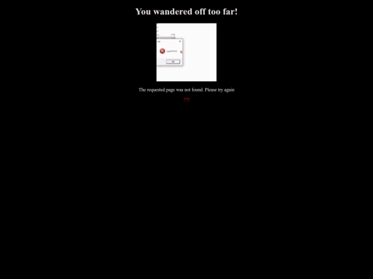 not_found screenshot