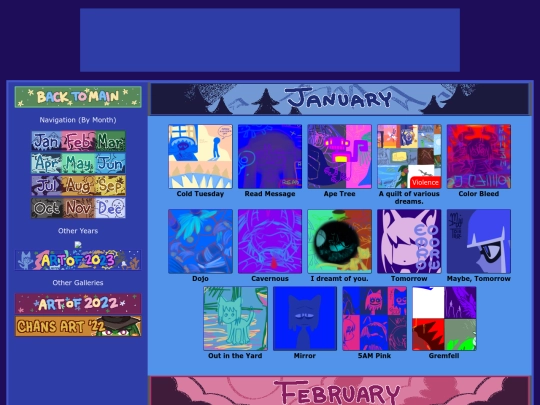 art/gallery/experimental/2022 screenshot