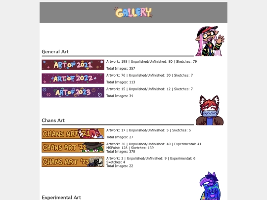 art/gallery screenshot