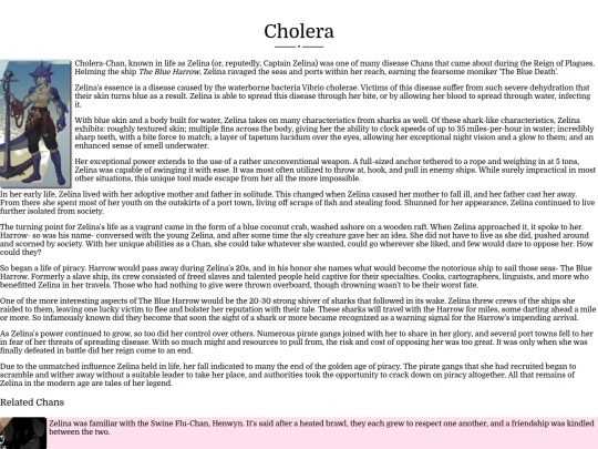 chans/records/profile/cholera screenshot