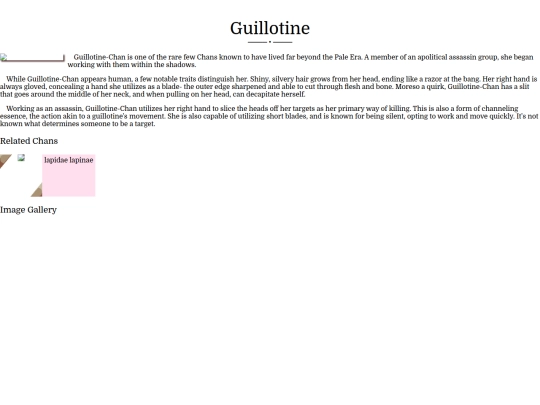 chans/records/profile/guillotine screenshot