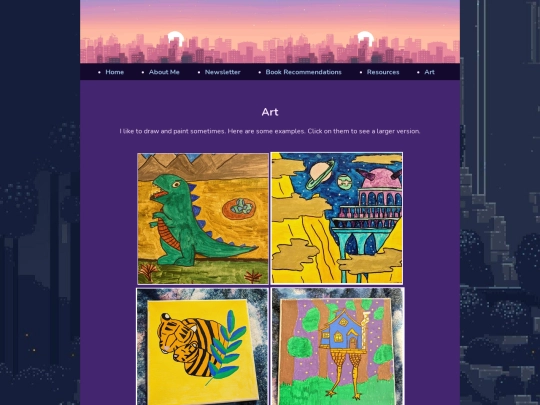 pages/art screenshot