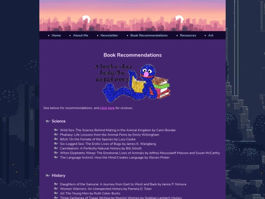 pages/bookrecommendations screenshot