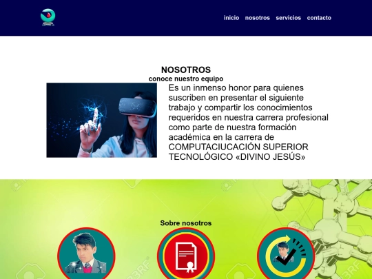 nosotros screenshot