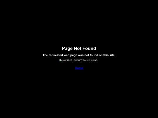 not_found screenshot