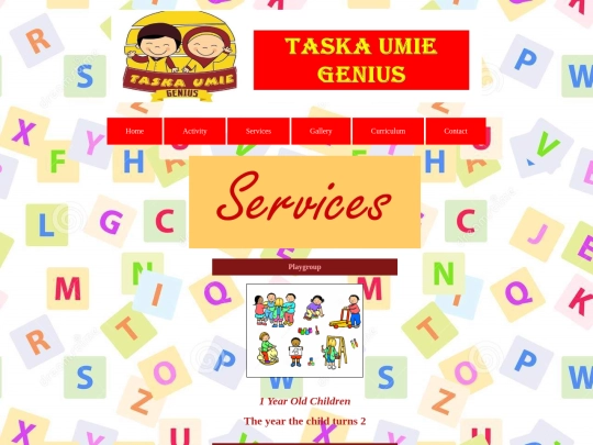 services screenshot