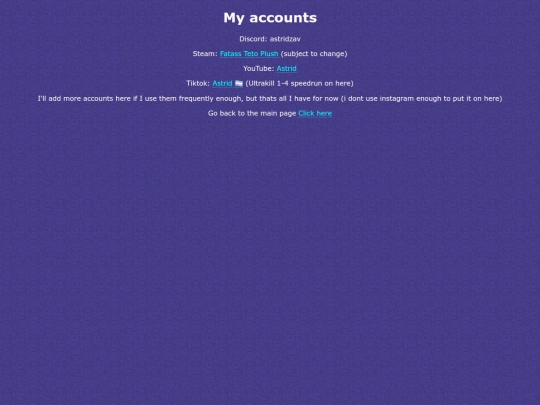 socials screenshot