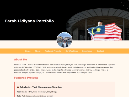 portfolio screenshot