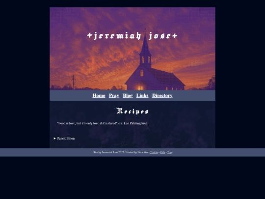 recipes screenshot