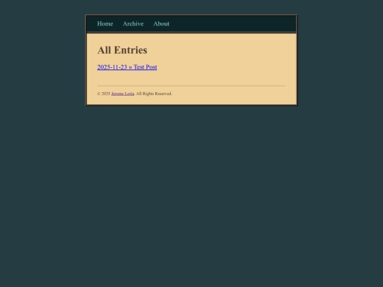 archive screenshot