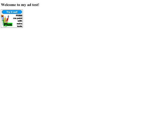 adtest screenshot