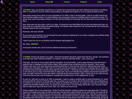 journal screenshot