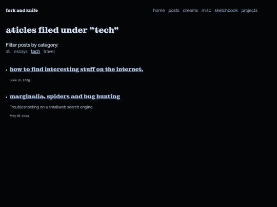 blog/tech screenshot